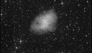 Messier 1, the iconic "Crab Nebula” (NGC 1952).
