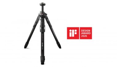 Manfrotto ONE Hybrid Tripod Wins iF Design Award 2026