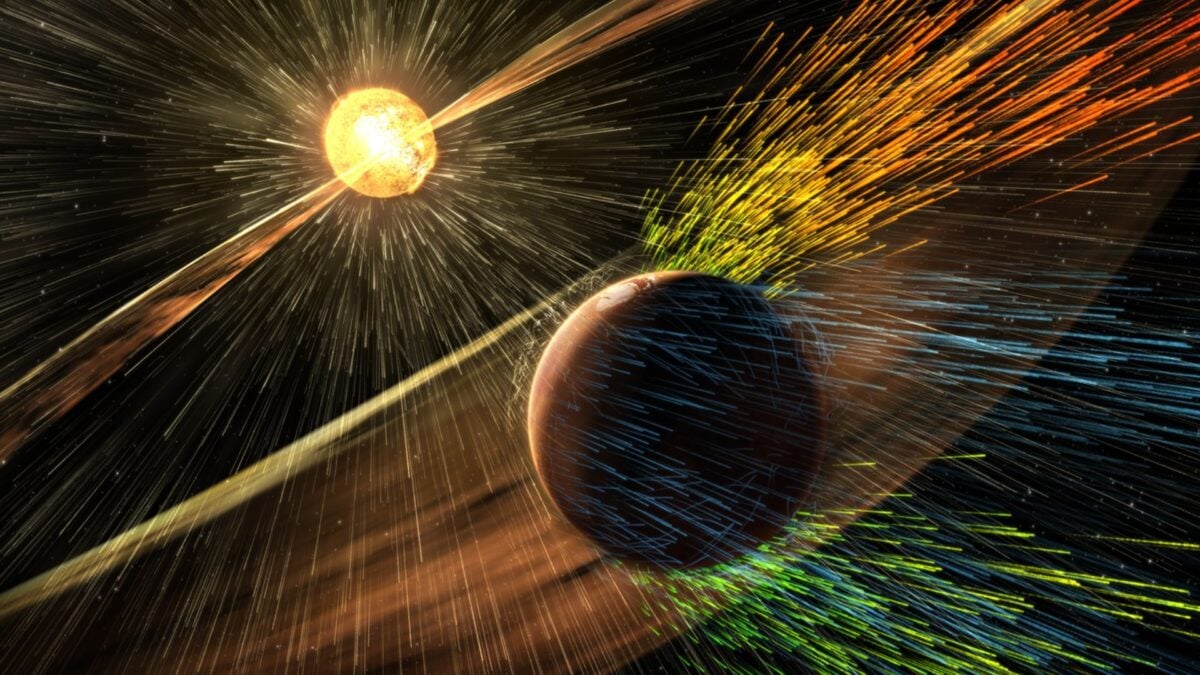 A Solar Superstorm Blasted Mars—and Its Atmosphere Freaked Out