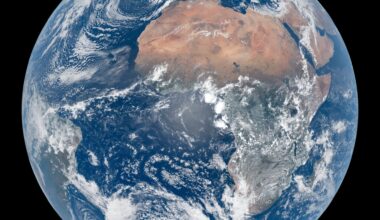 Earth from geostationary orbit (Credit : European Organisation for the Exploitation of Meteorological Satellites)