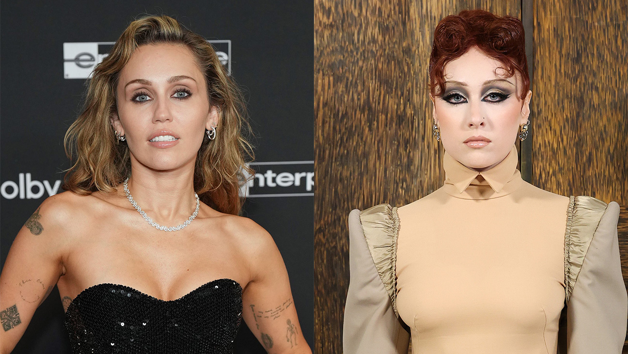 Miley Cyrus and Chappell Roan