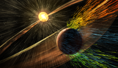 Spacecraft watched as Mars was pummeled by a solar storm in 2024.