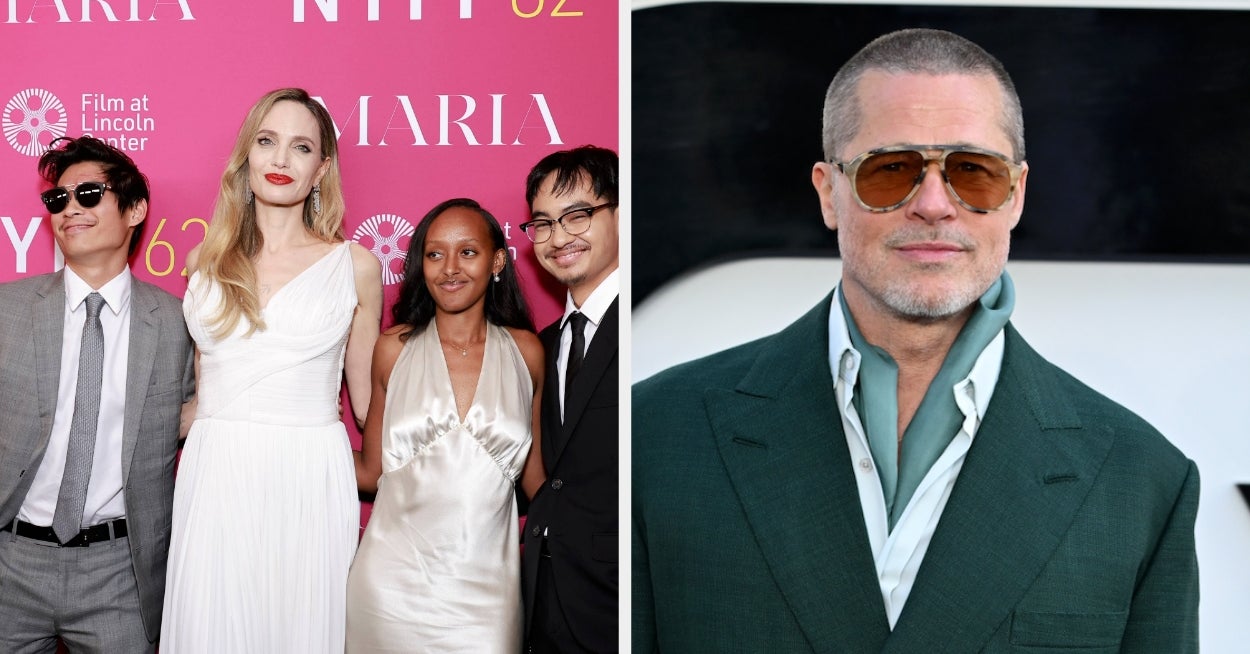 A Source Gave An Update On Angelina Jolie Amid Reports Her Children Are Estranged From Ex Brad Pitt - BuzzFeed