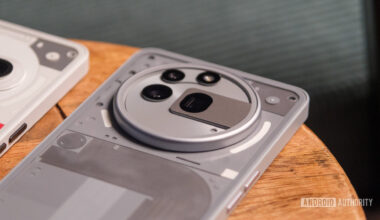 Nothing Phone 3a Pro angled