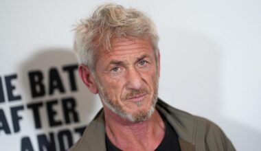 Sean Penn Receives Mock Oscar in Ukraine After Skipping Academy Awards
