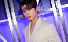 Cha Eun-woo at the Gris Dior VIP Party in Los Angeles, CA on April 11, 2023.