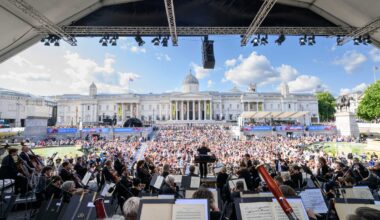 London Symphony Orchestra to perform Holst’s 'The Planets' at Trafalgar Square on 13 June 2026. Free open-air concert featuring an all-british programme conducted by Sir Antonio Pappano can be enjoyed from selected BMW models.