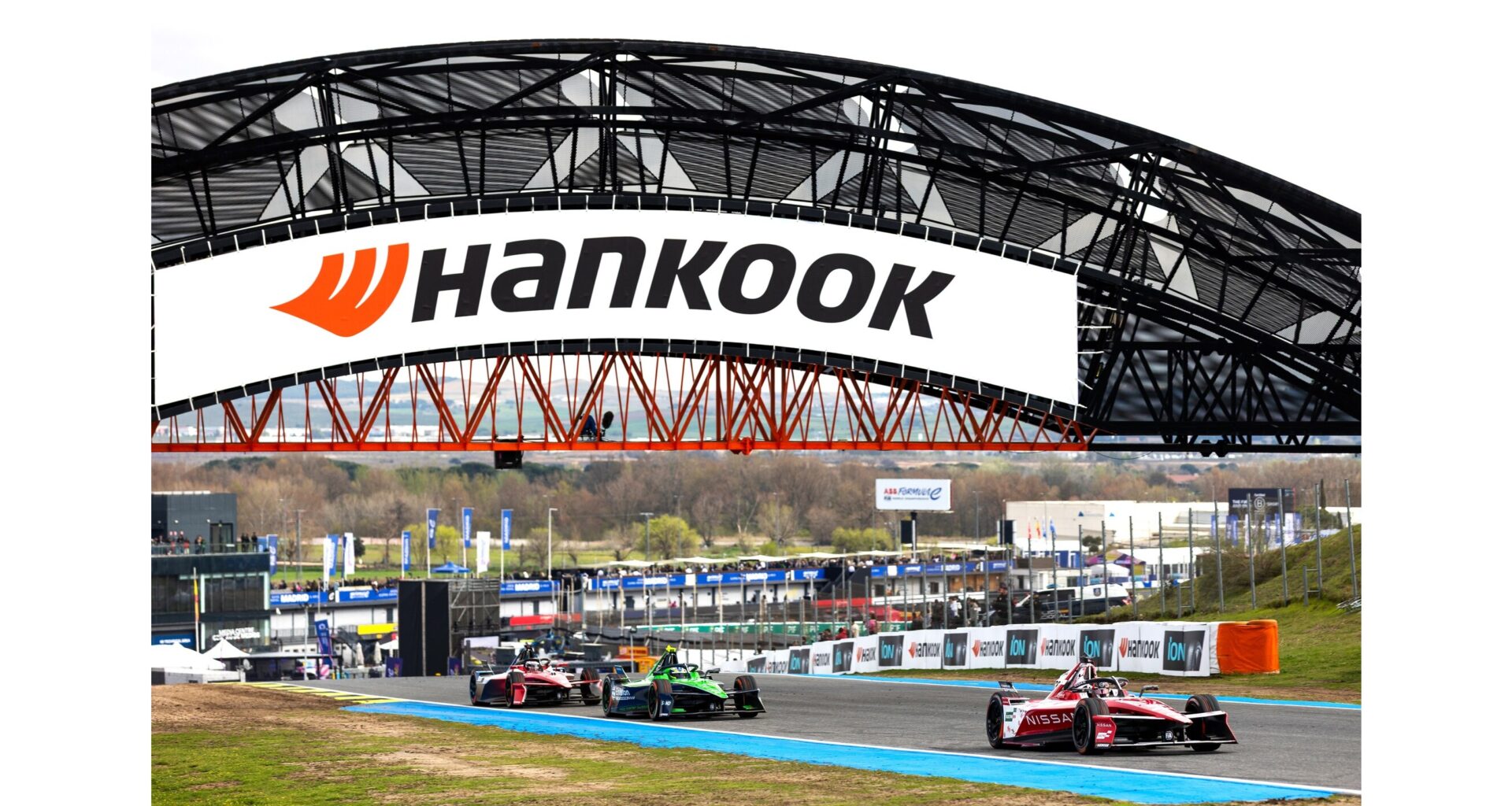 Hankook's iON Race Supports Competitive Racing at Historic Madrid E-Prix