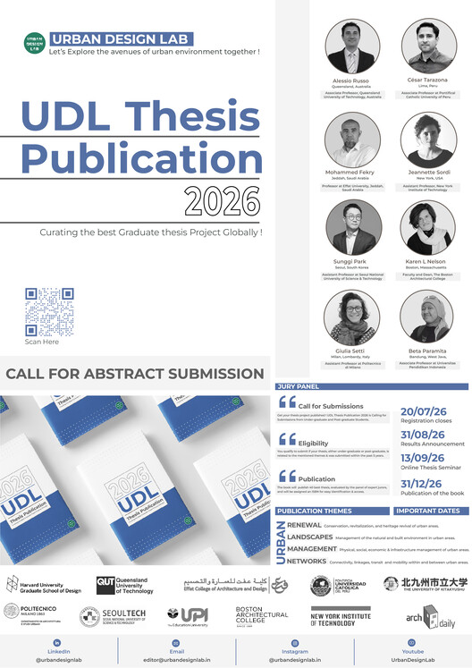 UDL Thesis Publication 2026: Call for Abstracts - Image 1 of 1