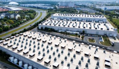 AI data centres can warm surrounding areas by up to 9.1°C