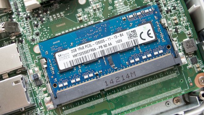 A stick of computer RAM