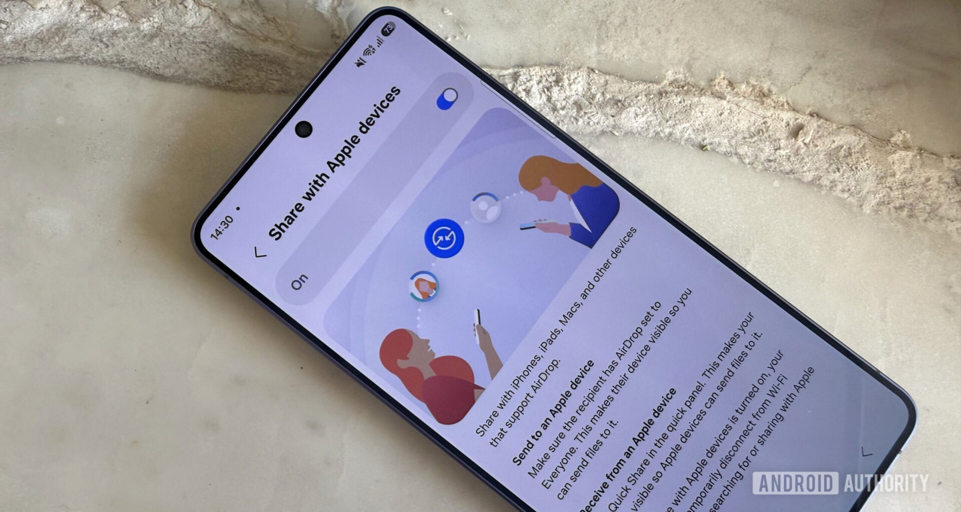 Samsung Galaxy S26 Ultra Share With Apple Devices Quick Share Airdrop