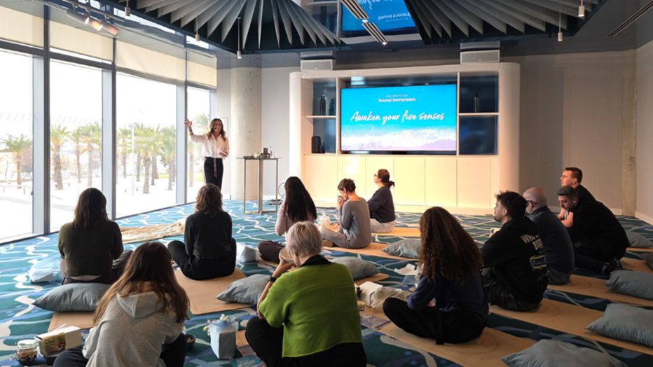 [MWC 2026] A Sound Immersion Experience With Galaxy Brings Calm to Barcelona – Samsung Global Newsroom