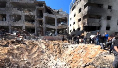 Historic Tel Aviv Bauhaus building damaged by Iran missile explosion