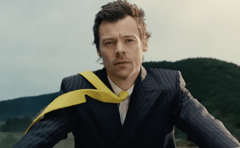 Harry Styles Performs Stunts on Set in 'American Girls' Music Video