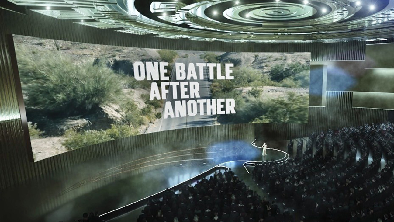 Stage Render of L.A. Live, future home of the Oscars