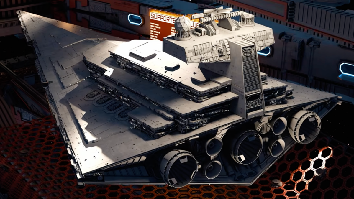 This Absurdly Complex Star Destroyer Model May Be the Most Detailed Ever Created