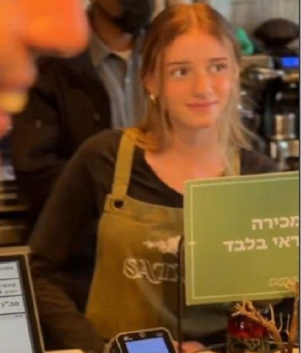 A barista seen in Prime Minister Benjamin Netanyahu’s café video became an unexpected viral sensation on social media 