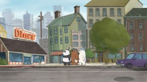 WE BARE BEARS, (from left): Panda, Grizzly, Ice Bear, (Season 1, 2015). photo: © Cartoon Network / Courtesy: Everett Collection
