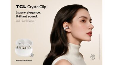 TCL Unveils New TCL CrystalClip Open-Ear Earbuds, with Special Edition Featuring Crystals by Swarovski®