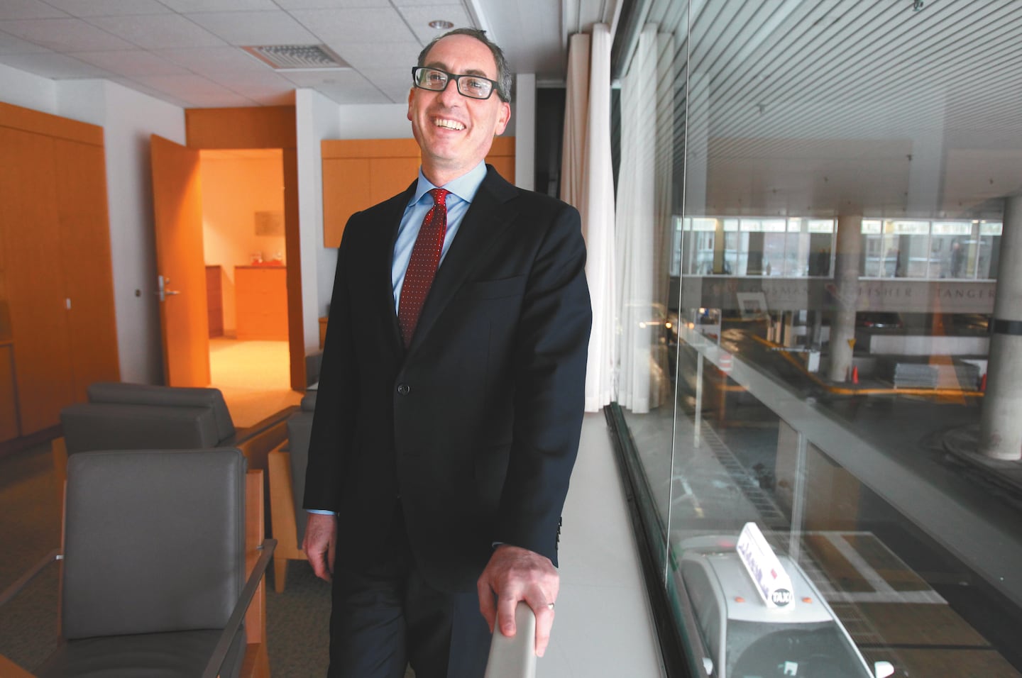 Dr. Kevin Tabb posed for a portrait on Feb. 13, 2017, in Boston.