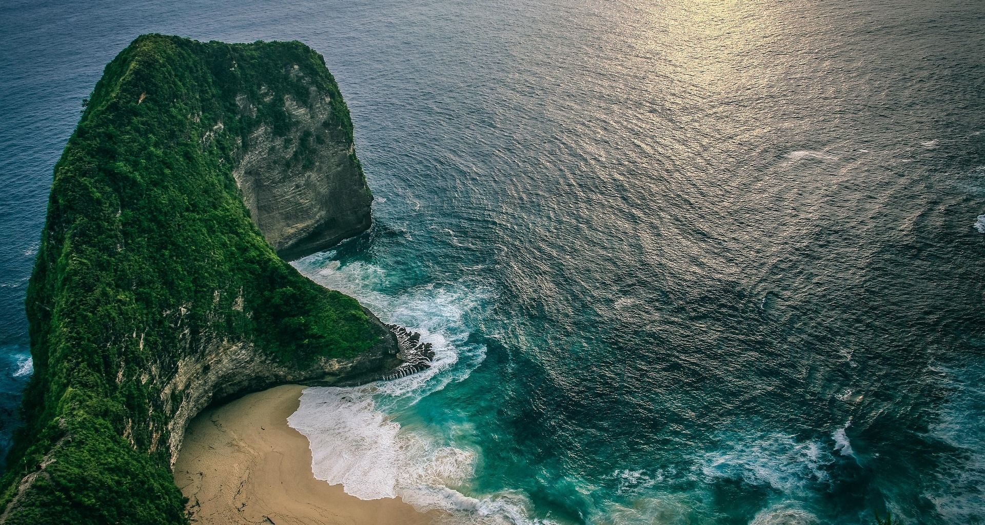 A beach in Bali, Indonesia