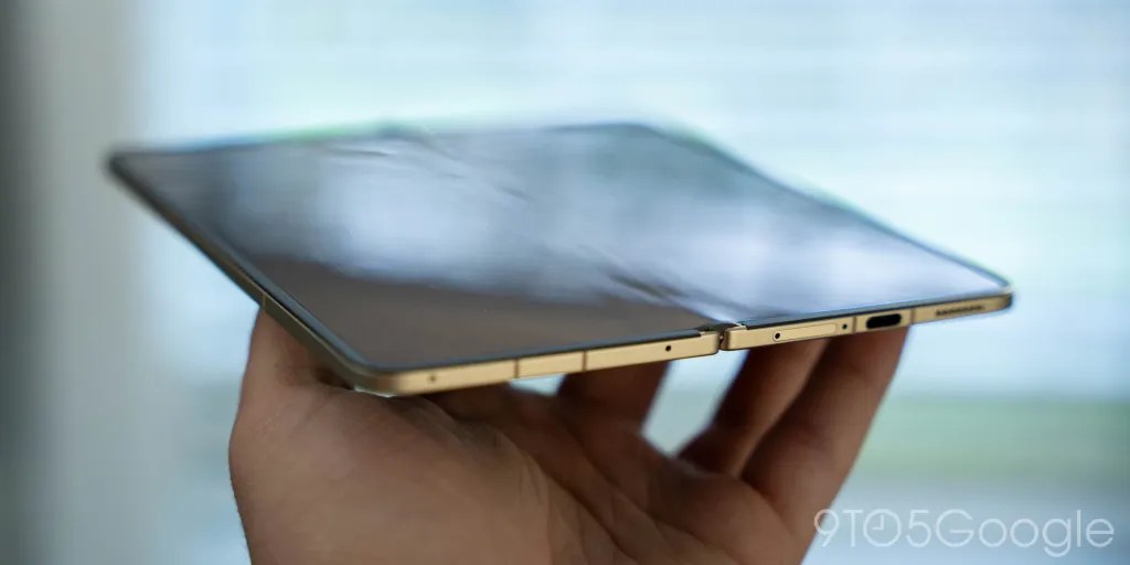 The Oppo Find N6 (shown) gives us a preview of the iPhone Fold, with a 600k fold life