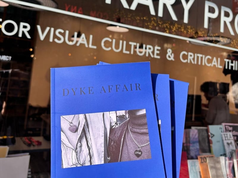 The Dyke Affair zine, created by Jade Wilson and YeeWen Wong.