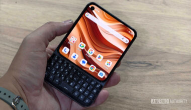 Unihertz Titan 2 Elite in hand