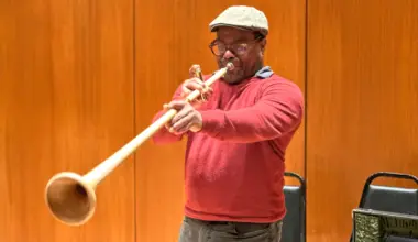 Specially built wood horn known as holztrompete sounds at Met Opera in Wagner's `Tristan und Isolde'