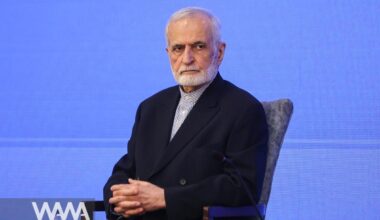 Chair of the Strategic Council of Foreign Relations, Seyed Kamal Kharazi, speaks during the Iranian-Arab Dialogues for Cooperation Conference