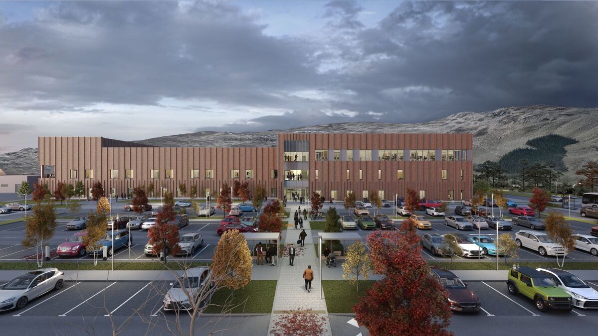 New Belford exterior front. Artists impression by Keppie Design. New Belford exterior front. Artists impression by Keppie Design.