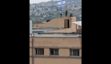 Israeli settlers vandalise school, raise Israeli flag in occupied West Bank | Israel-Palestine conflict