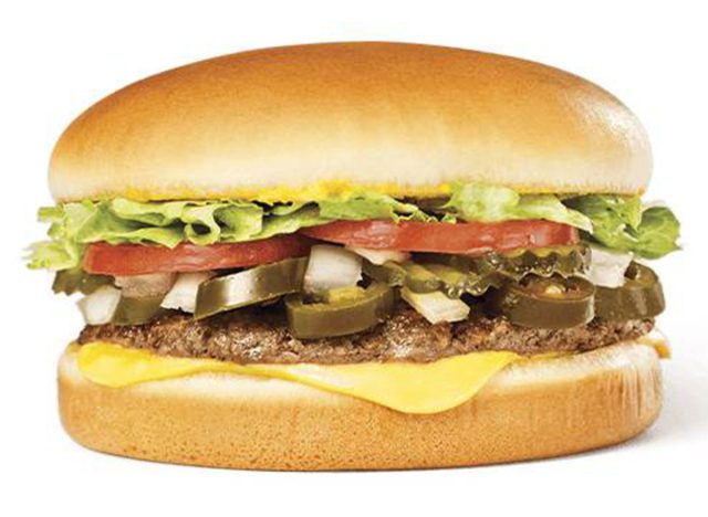 Whataburger Jalapeno and Cheese Burge