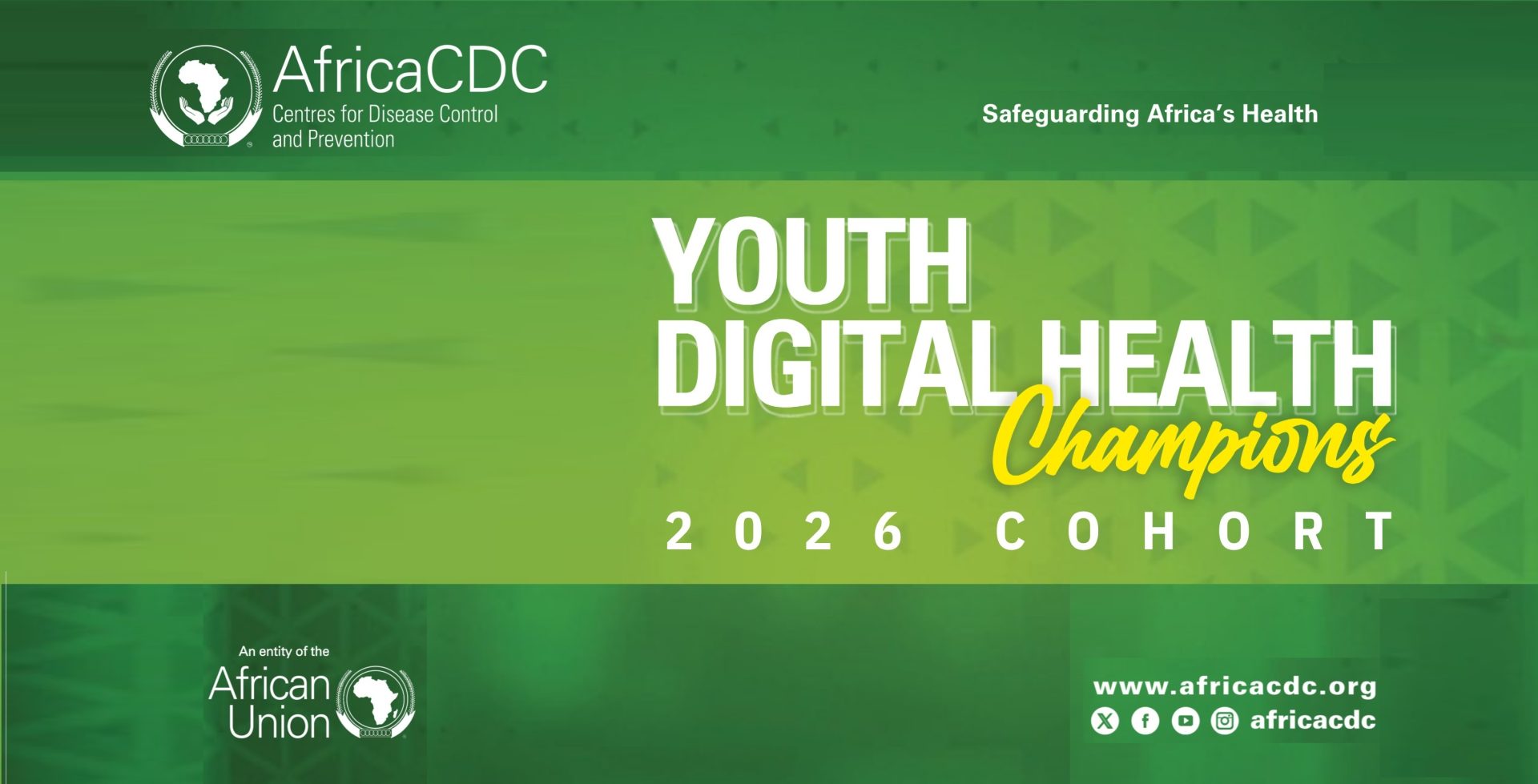Africa CDC announces 2026 cohort of Young Digital Health Champions – Africa CDC