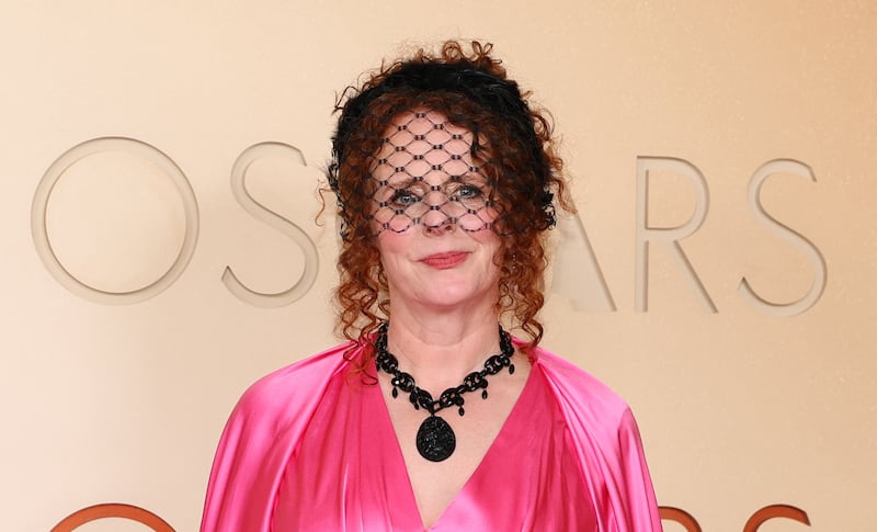 Hamnet author Maggie O'Farrell attends the 98th Annual Academy Awards at the Dolby Theatre in Hollywood. Photograph: Angela Weiss/AFP via Getty Images
