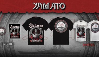 Check out the Sabaton store's new Yamato collection!