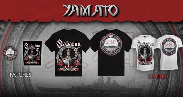Check out the Sabaton store's new Yamato collection!