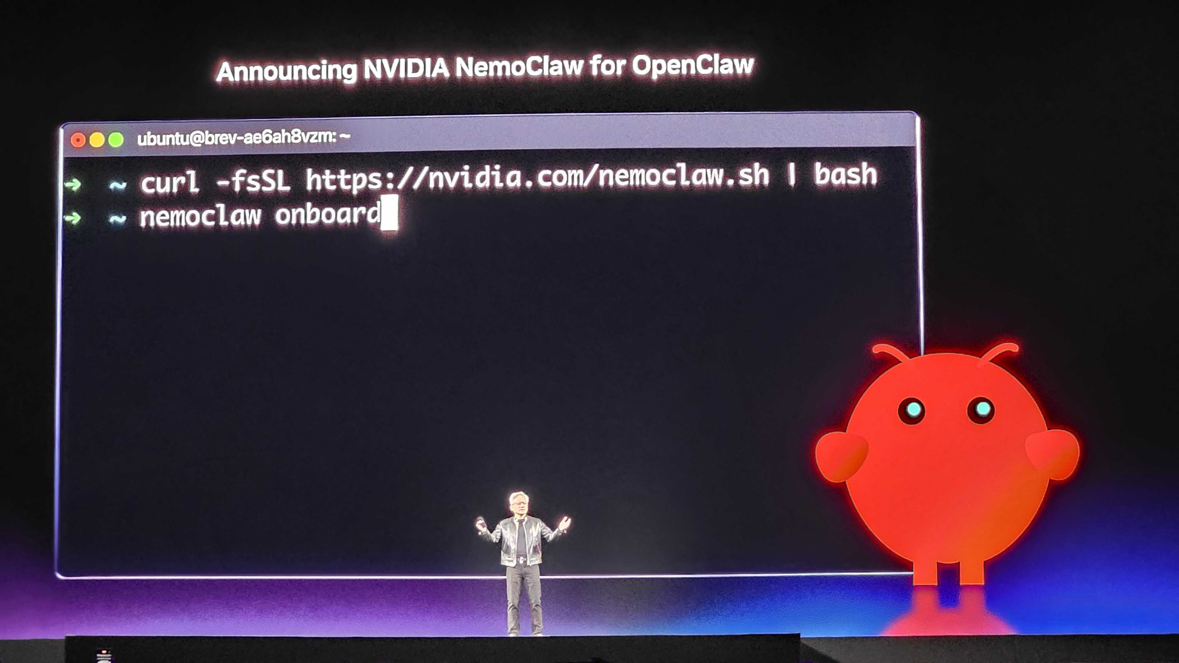 Nemoclaw at Nvidia GTC 2026.