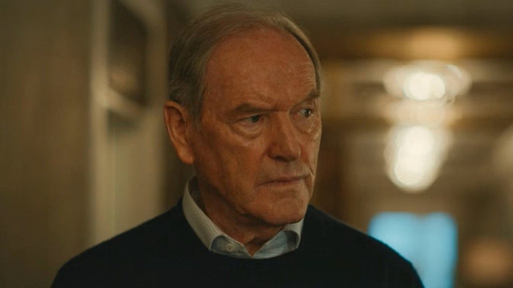 Mr. Matthews looking thoughtful and confused in Yellowjackets