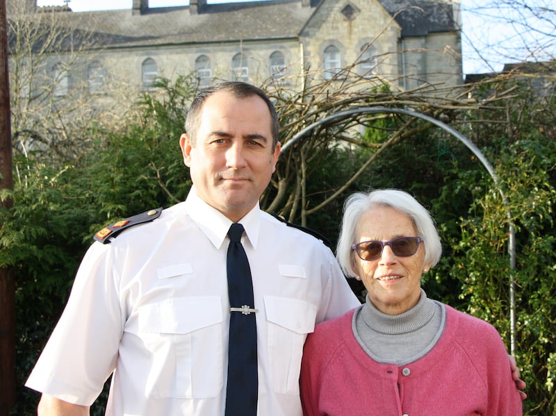 Supt Andrew Lacey and Sr Eileen Fahey