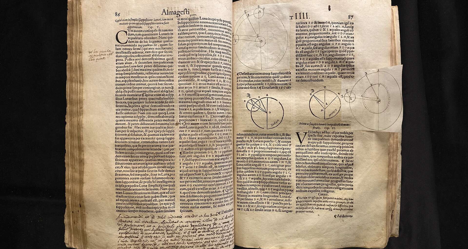 A copy of the Almagest annotated by Galileo Galilei