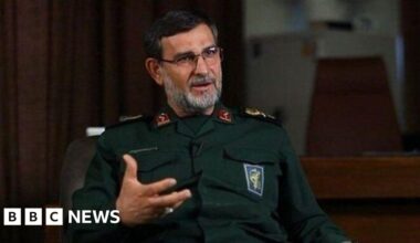 Israel says it has killed Iran's navy chief overseeing Strait of Hormuz blockade - BBC