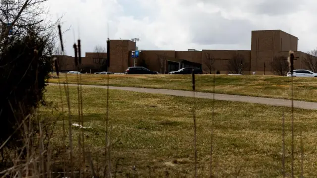 Temple Israel synagogue in West Bloomfield, Michigan