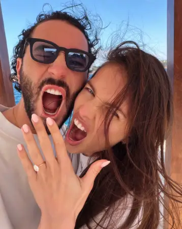 Thylane Blondeau announced her engagement (Instagram/@thylaneblondeau)