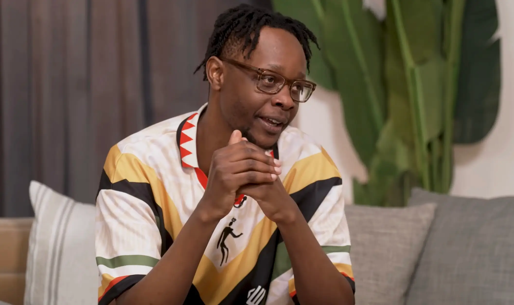 Jonasi's joke might have just cost him millions (YouTube/One54 Africa)