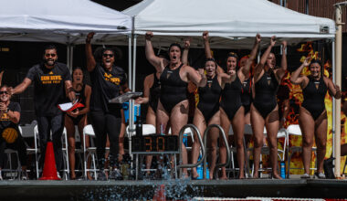 #5 Sun Devil Water Polo takes on #3 USC for senior and alumni day