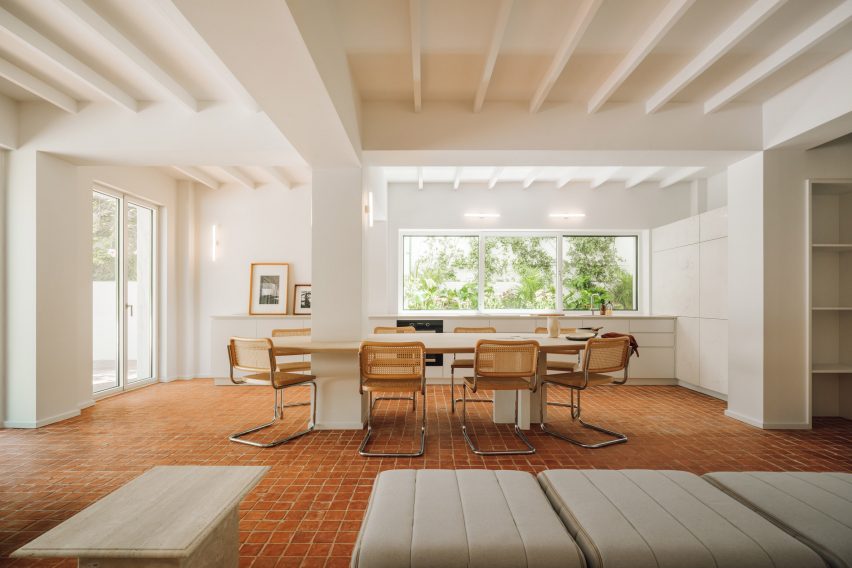 Living room in Lisbon home