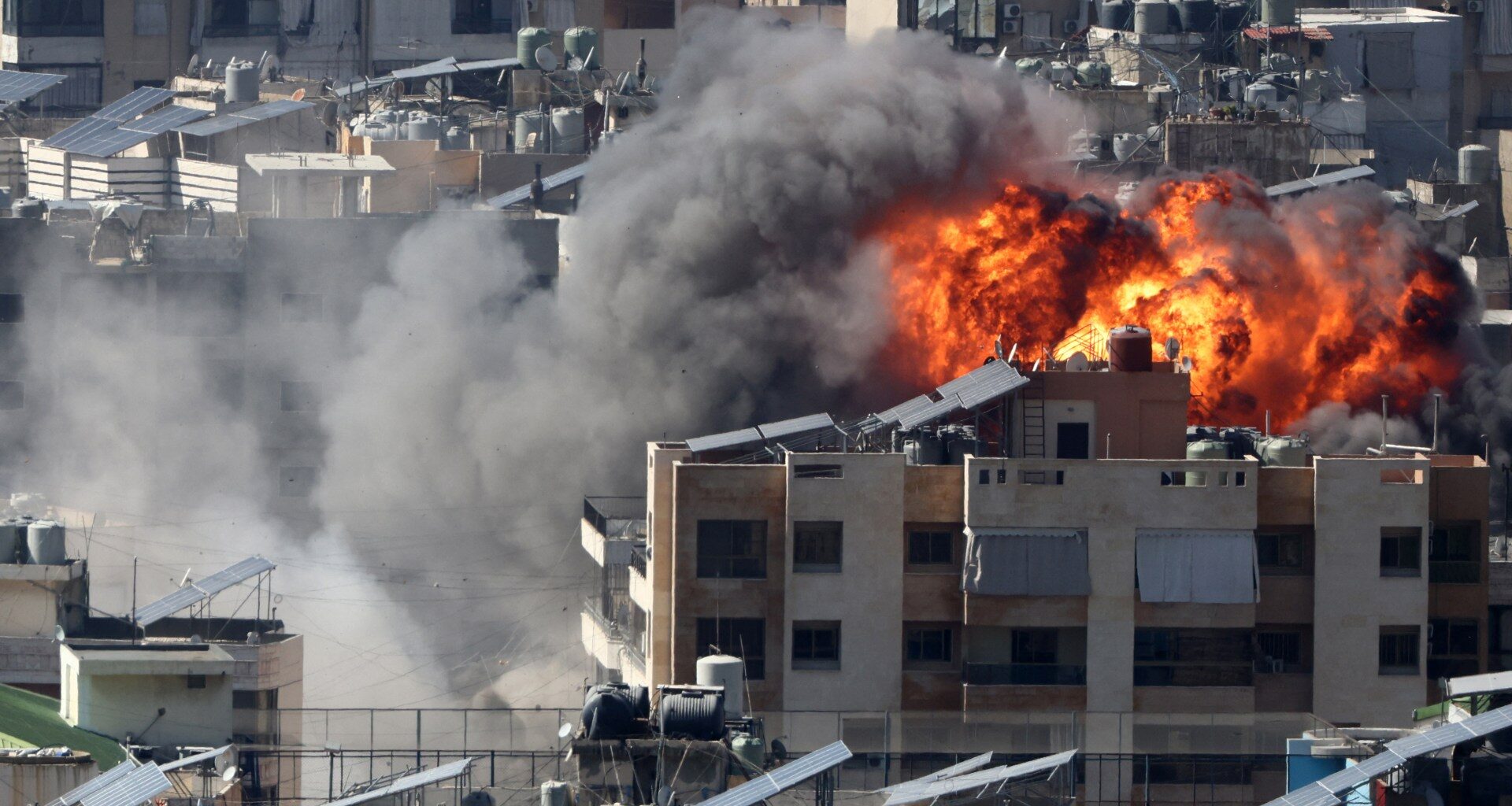 Israel strikes Hezbollah financial institutions as Lebanon calls for talks | Israel attacks Lebanon News