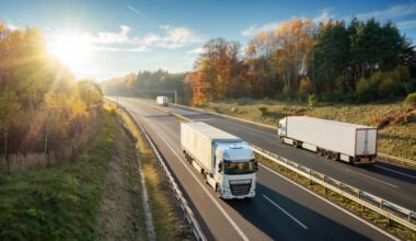 25% of goods transported by road in the EU - News articles